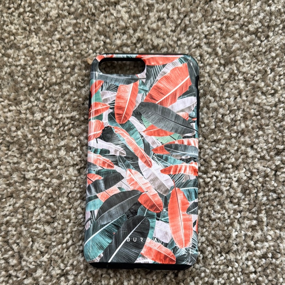 Tropical Leaf Phone Case - Multicolor